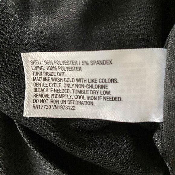 Ava & Viv Women's Sequin Tank Top 4X Black Shimmer Sleeveless Plus Size NEW NWT - Picture 7 of 10